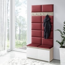 Komplet za hodnik Emi 1 - sonoma/bela