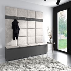 Komplet za hodnik Emi 4 -  grafit