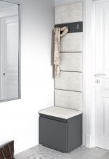 Komplet za hodnik Emi 7 - grafit