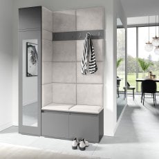 Komplet za hodnik Emi 22 - grafit