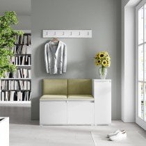 PKMebel - Komplet za hodnik Emi 25 - bel