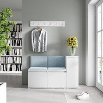 PKMebel - Komplet za hodnik Emi 25 - bel