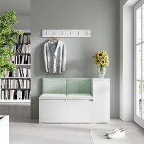 PKMebel - Komplet za hodnik Emi 25 - bel