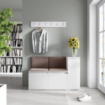 PKMebel - Komplet za hodnik Emi 25 - bel