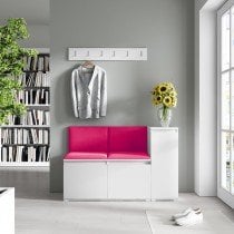 PKMebel - Komplet za hodnik Emi 25 - bel