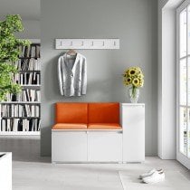 PKMebel - Komplet za hodnik Emi 25 - bel