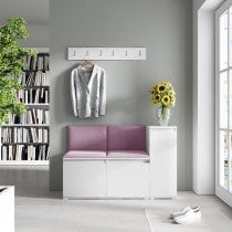 PKMebel - Komplet za hodnik Emi 25 - bel