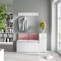 PKMebel - Komplet za hodnik Emi 25 - bel