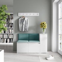 PKMebel - Komplet za hodnik Emi 25 - bel