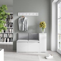 PKMebel - Komplet za hodnik Emi 25 - bel
