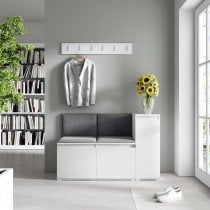 PKMebel - Komplet za hodnik Emi 25 - bel