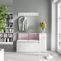 PKMebel - Komplet za hodnik Emi 25 - bel