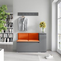 PKMebel - Komplet za hodnik Emi 25 - grafit