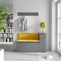 PKMebel - Komplet za hodnik Emi 25 - grafit