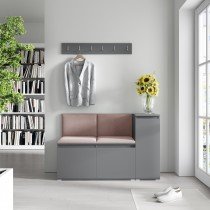 PKMebel - Komplet za hodnik Emi 25 - grafit