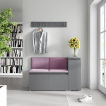 PKMebel - Komplet za hodnik Emi 25 - grafit