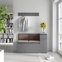 PKMebel - Komplet za hodnik Emi 25 - grafit