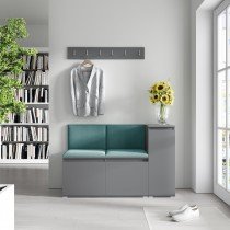 PKMebel - Komplet za hodnik Emi 25 - grafit