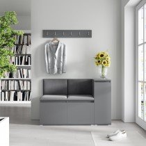 PKMebel - Komplet za hodnik Emi 25 - grafit