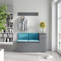 PKMebel - Komplet za hodnik Emi 25 - grafit
