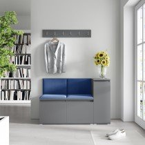 PKMebel - Komplet za hodnik Emi 25 - grafit