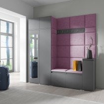 PKMebel - Komplet za hodnik Emi 26 - grafit