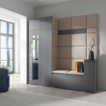 PKMebel - Komplet za hodnik Emi 26 - grafit