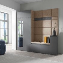 PKMebel - Komplet za hodnik Emi 26 - grafit
