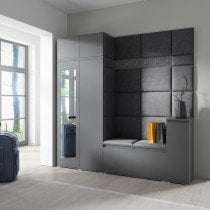 PKMebel - Komplet za hodnik Emi 26 - grafit