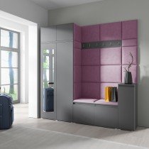 PKMebel - Komplet za hodnik Emi 26 - grafit