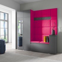 PKMebel - Komplet za hodnik Emi 26 - grafit
