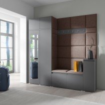 PKMebel - Komplet za hodnik Emi 26 - grafit