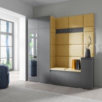 PKMebel - Komplet za hodnik Emi 26 - grafit