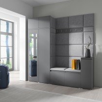 PKMebel - Komplet za hodnik Emi 26 - grafit