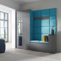 PKMebel - Komplet za hodnik Emi 26 - grafit