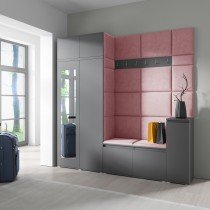 PKMebel - Komplet za hodnik Emi 26 - grafit