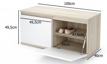 PKMebel - Komplet za hodnik Emi 26 - grafit