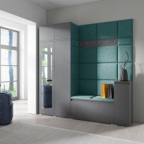 PKMebel - Komplet za hodnik Emi 26 - grafit