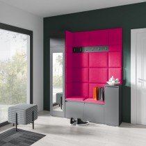 PKMebel - Komplet za hodnik Emi 29 - grafit