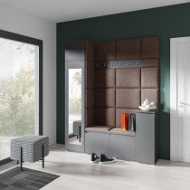 PKMebel - Komplet za hodnik Emi 29 - grafit