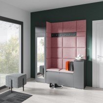 PKMebel - Komplet za hodnik Emi 29 - grafit
