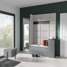 Komplet za hodnik Emi 29 - grafit