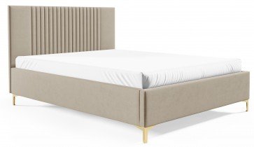 Sedežne garniture PKMebel - Postelja 32 slim - 160x200 cm z dvižnim lesenem mehanizemom