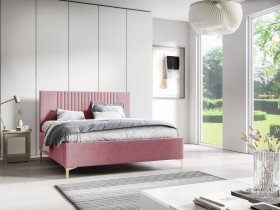 Sedežne garniture PKMebel - Postelja 32 slim - 160x200 cm z dvižnim lesenem mehanizemom