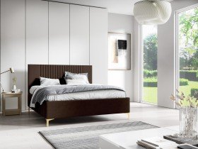 Sedežne garniture PKMebel - Postelja 32 slim - 160x200 cm z dvižnim lesenem mehanizemom