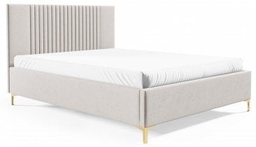 Sedežne garniture PKMebel - Postelja 32 slim - 160x200 cm z dvižnim lesenem mehanizemom