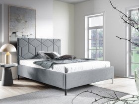 Sedežne garniture PKMebel - Postelja 35 slim - 180x200 cm z dvižnim kovinskim mehanizemom