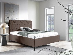 Sedežne garniture PKMebel - Postelja 35 slim - 180x200 cm z dvižnim kovinskim mehanizemom