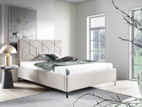 Sedežne garniture PKMebel - Postelja 35 slim - 180x200 cm z dvižnim kovinskim mehanizemom