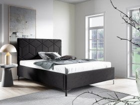 Sedežne garniture PKMebel - Postelja 35 slim - 180x200 cm z dvižnim kovinskim mehanizemom